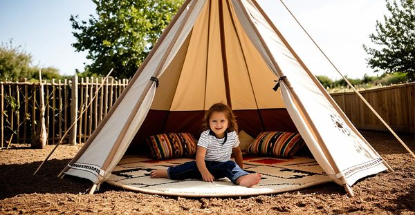 Offrez à vos enfants un espace de jeu unique avec un tipi